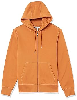 Amazon.co.jp: [Amazon Essentials] パーカー ジップアップ 裏